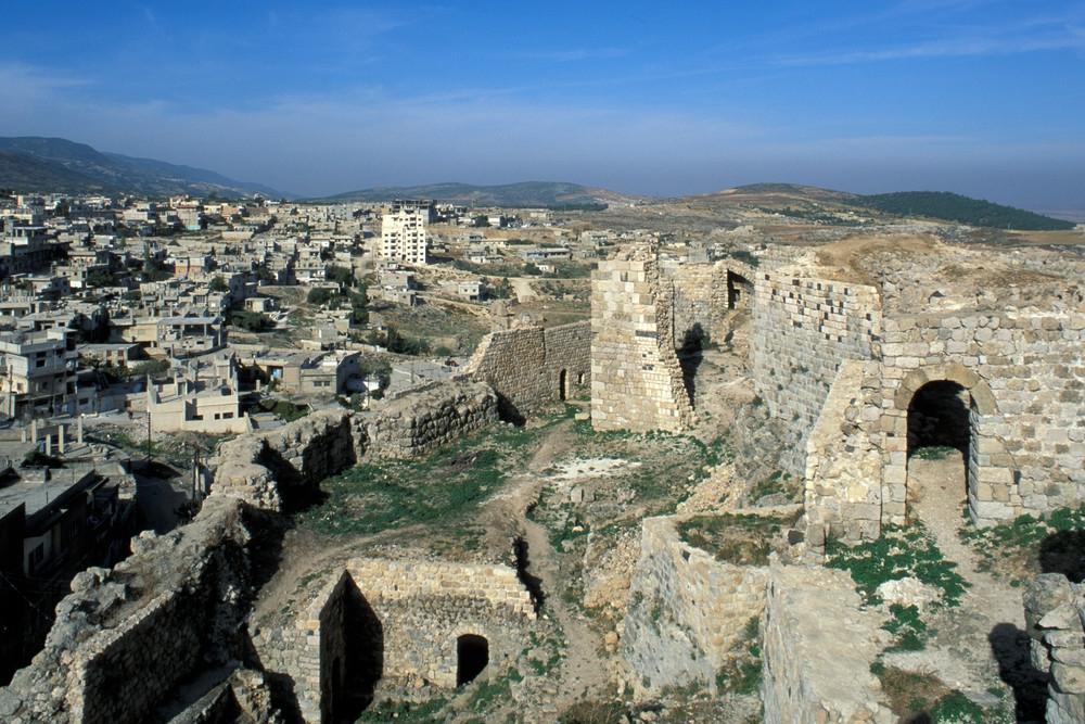 Bird's-eye view of citadel