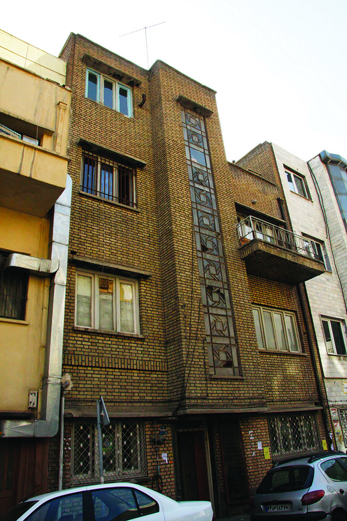 North façade-before
