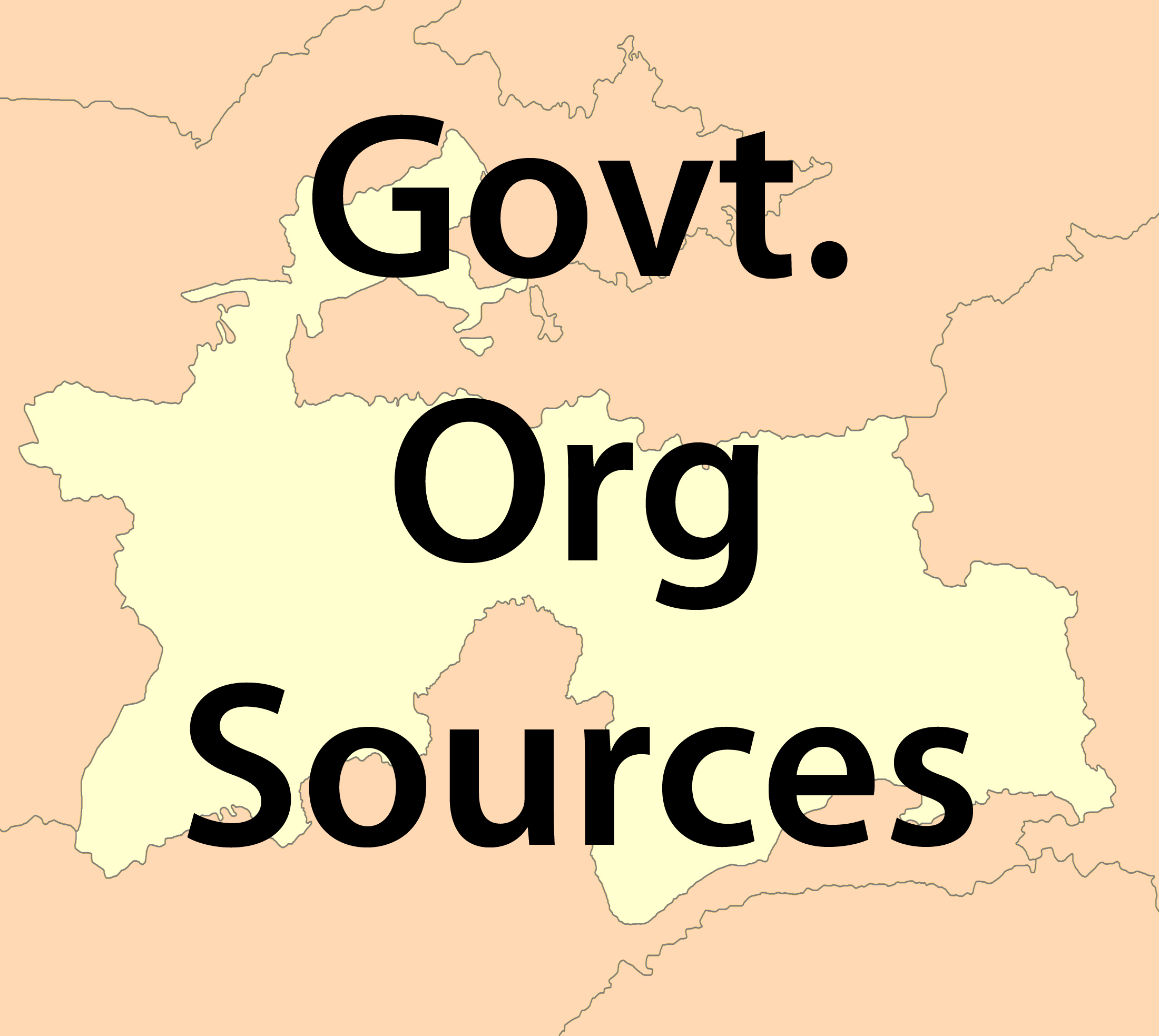 Government organization sources