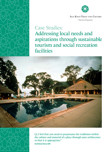 Tanjong Jara Beach Hotel and Rantau Abang Visitor's Center - <p>This set of case studies is part of a series of case studies that draw on an archive developed through the work of the Aga Khan Trust for Culture (AKTC). The projects in Bangladesh, Burkina Faso, China, Egypt, Ethiopia, India, Indonesia, Iran, Kosovo, Lebanon, Morocco, Oman, Kingdom of Saudi Arabia, South Africa, United Arab Emirates, Republic of Tatarstan and Tunisia and some that have been applied in multiple contexts, have either been recipients of or shortlisted for the Aga Khan Award for Architecture. In addition to providing insight into selected contexts, issues, community partners, processes and impacts, the case studies also encourage students to reflect on the invisible capacity of built and natural environments to unite people by enhancing the psychological and social health of communities. They also recognise the role played by architects, in collaboration with users, to create pluralistic, inclusive natural and built environments.</p><p><br></p><p>This series of case studies, categorised as – education (series 1 and 2); community development and infrastructure projects; housing; public urban spaces/environments; museums and cultural centres; sustainable tourism and social recreation facilities, public buildings and natural and built environments – may be used as part of wider studies of human life, behaviour and actions, and their impacts, across time, place and space. They may also be used to reflect on ways in which the United Nations 2030 Agenda for Sustainable Development may be realised.</p><p><br></p><p>Students are encouraged to connect theoretical learning to the real world and form a deep understanding of their own context and its interconnectedness with the rest of the world. Students may be inspired and empowered, as they engage with real-world projects, to become ethical leaders who achieve positive and sustainable change that will transform our world for the better.</p>