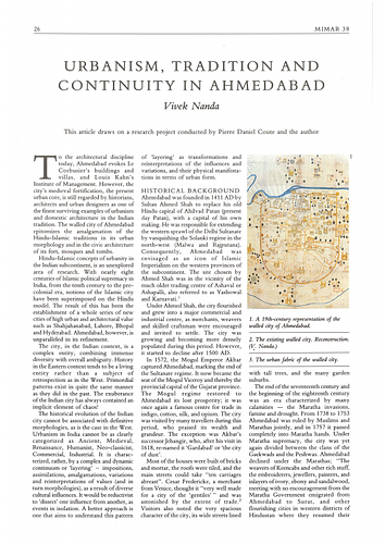 Urbanism, Tradition, and Continuity in Ahmedabad