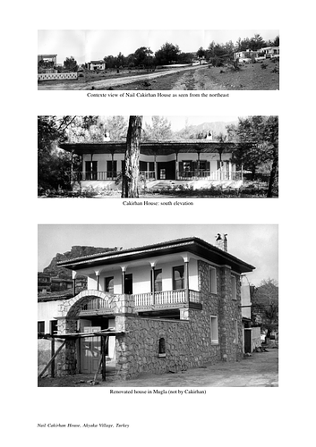 Photographs of Nail Cakirhan Residence