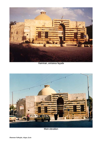 Photographs of Hammam Yalbugha Restoration