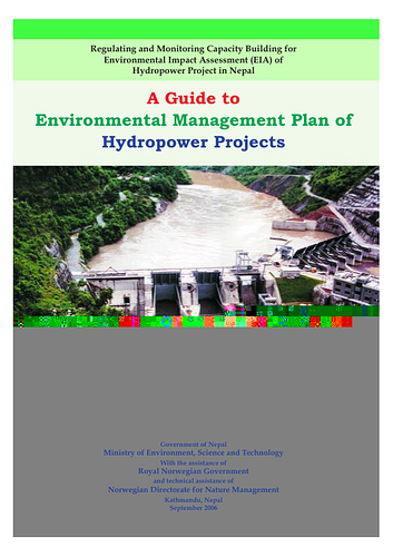 MoEST: A Guide to Environmental Management Plan of Hydropower Projects