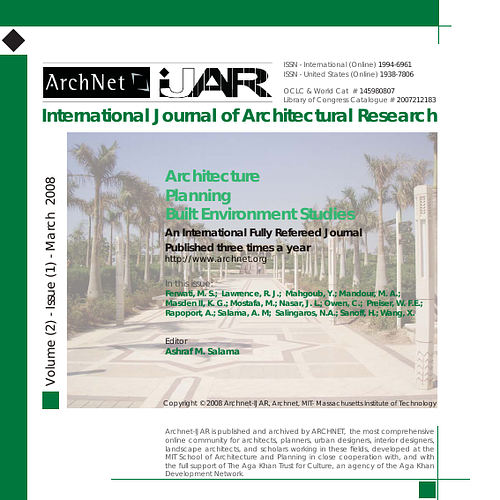 IJAR Volume 2, Issue 1 (complete publication).