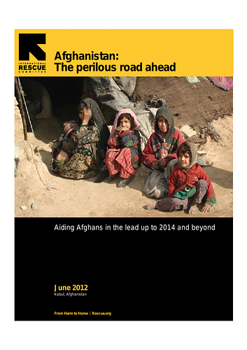 <div>As full responsibility for governance and security in Afghanistan begins&nbsp;to shift to the Afghan government, security conditions for Afghans are&nbsp;the worst since the 2001 military intervention by the United States and&nbsp;its allies.</div>