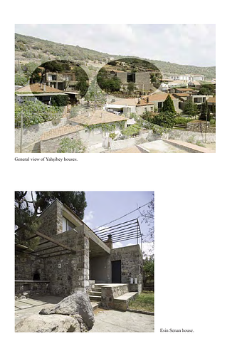 Yahsibey Houses - For the Aga Khan Award for Architecture nomination procedures, architects are requested to submit several layers of documentation including photography. These images supplement the slides and digital images also submitted.&nbsp;