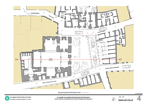 Plan of proposed development, October 2008