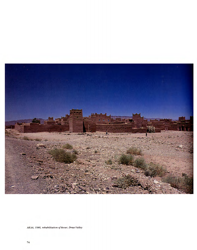 Rehabilitation of the Ksour, Draa Valley, Morocco