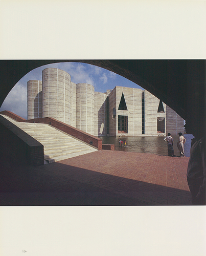 National Assembly Building - From the Award Monograph Architecture for Islamic Societies Today, featuring the recipients of the 1989 Aga Khan Award for Architecture.
