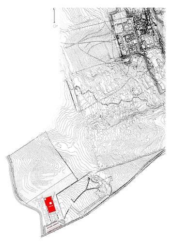 Overall Site Plan, Madinat al-Zahra Museum