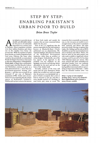Step By Step: Enabling Pakistan's Urban Poor to Build