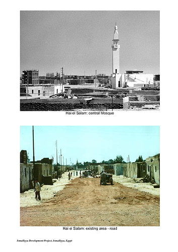Photographs of Ismailiyyah Development Project