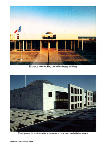 Photographs of Embassy of France