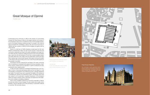 Strategies for Urban Regeneration: Case Studies: Great Mosque of Djenne