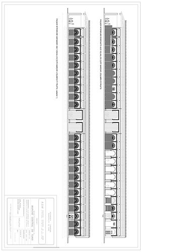 Interior Elevations (1, poultry market) for Marché Central, Revitalisation of the Recent Heritage of Tunis