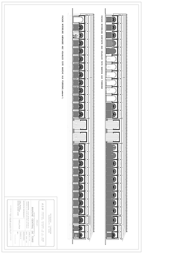 Interior Elevations (2, poultry market) for Marché Central, Revitalisation of the Recent Heritage of Tunis