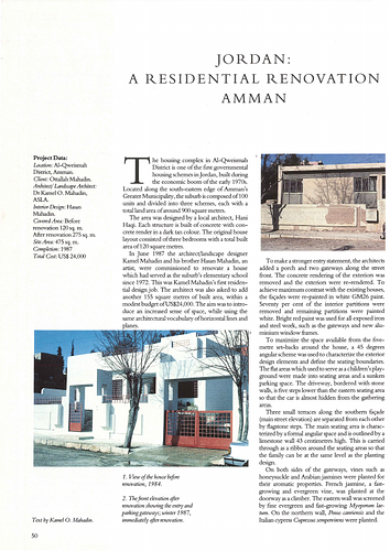Jordan: A Residential Renovation