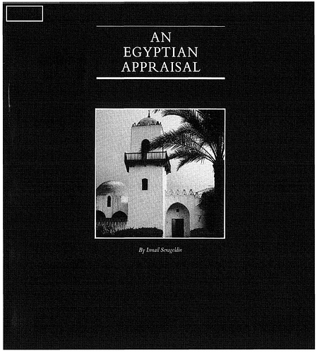 An Egyptian Appraisal