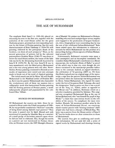 The Age of Muhammadi