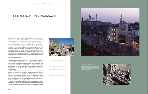 Darb al-Ahmar Conservation and Revitalisation - Case study of "Darb al-Ahmar Urban Regeneration" from the Aga Khan Historic Cities Programme: Strategies for Urban Regeneration