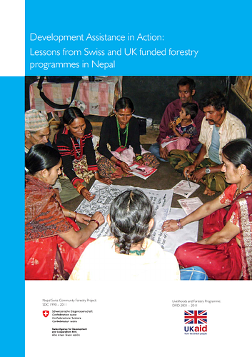 From the Introduction:<br/><br/>"The purpose of this study is to document jointly the best practices from the Livelihoods and Forestry Programme (LFP) and Nepal Swiss Community Forestry Project (NSCFP) and prepare a synthesis report of the learning of these two projects. This synthesis is intended to help form the basis for implementation approaches to be further developed in the proposed ten years Multi Stakeholder Forestry Programme (MSFP) and avoids the continued separate projectised identification of best practice” by combining them in a synthesis publication. In addition, the new Forest Resources Assessment (FRA) project funded by the Government of Finland is incorporated within the review. The report is divided into six overall sections and a seventh concluding note. Each section has some primary and secondary lessons learned together with supporting analysis."