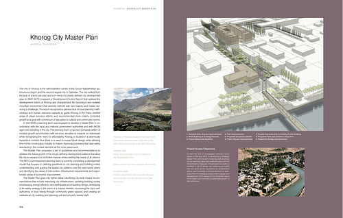 Strategies for Urban Regeneration: Case Studies: Khorog City Master Plan