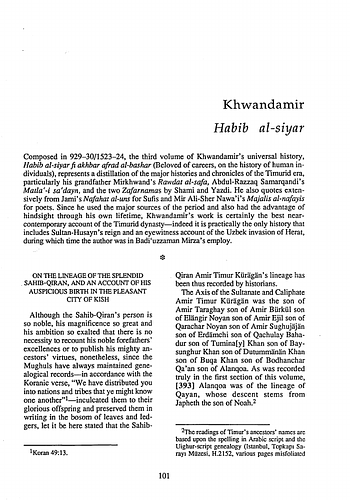 "A Century of Princes: Sources on Timurid History and Art" was published by the Aga Khan Program in Islamic Architecture in Cambridge, Massachusetts in conjunction with the exhibition "Timur and the Princely Vision," Washington, D.C. and Los Angeles, 1989.<br/><br/>This volume is a sourcebook of Timurid writing organized into sections on History and Historiography, the Arts and Literary works. Supplementary materials include Maps, Genealogies, a Glossary and other materials.