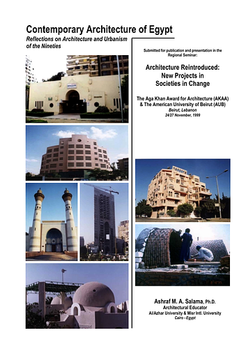 Contemporary Architecture of Egypt: Reflections on Architecture and Urbanism of the Nineties