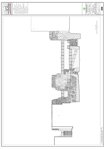 Bab al-Mahruq Conservation - This drawing documents the work of the Historic Cities Programme in Cairo. The drawing is a CAD file converted to PDF.