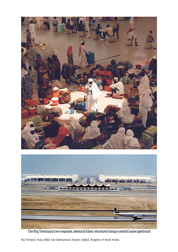Hajj Terminal - For the Aga Khan Award for Architecture nomination procedures, architects are requested to submit several layers of documentation including photography. These images supplement the slides and digital images also submitted. 