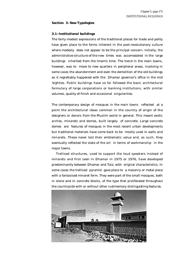 Fernando Varanda - From the author's thesis that discusses built space in Yemen as observed in the forms taken  from the earliest phases  of the process of  building and dwelling in an agricultural  territory  to  the increasingly complex  expressions  of settling and  developing urban structures, before and after  Yemen's  Republican Revolution of 1962.