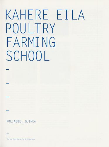 Kahere Eila Poultry Farming School