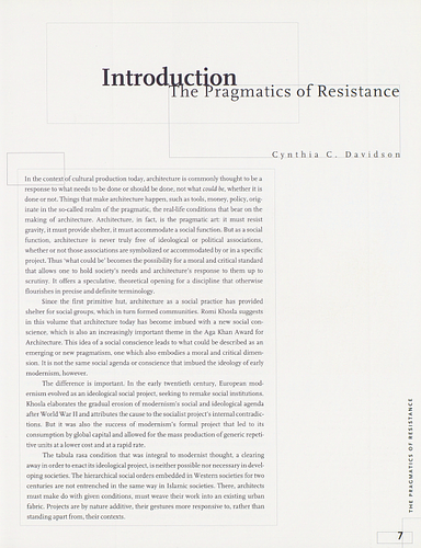 Introduction: The Pragmatics of Resistance