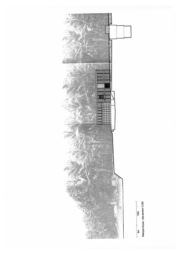Palmyra House - This drawing makes up part of the documentation for this Aga Khan Award for Architecture submission. The drawing is a CAD file converted to PDF.