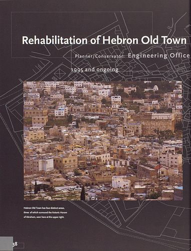 Rehabilitation of Hebron Old Town