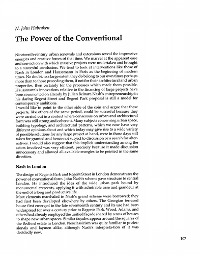 The Power of the Conventional