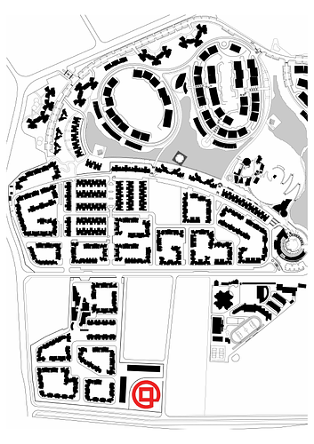 Site Map, Tulou Collective Housing