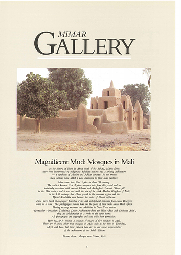 Magnificent Mud: Mosques in Mali