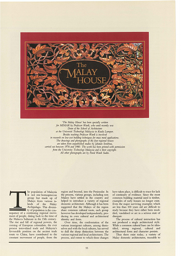 The Malay House