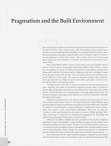 Pragmatism and the Built Environment