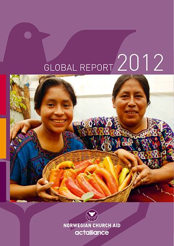 The focus of this report is on the results from NCA’s international work, as it relates to the organisation’s Global Strategy (2011–2015). The report covers all NCA’s activities, regardless of funding source, and aims to give a comprehensive picture of what we have achieved with the total resources we have managed to mobilise in 2012.