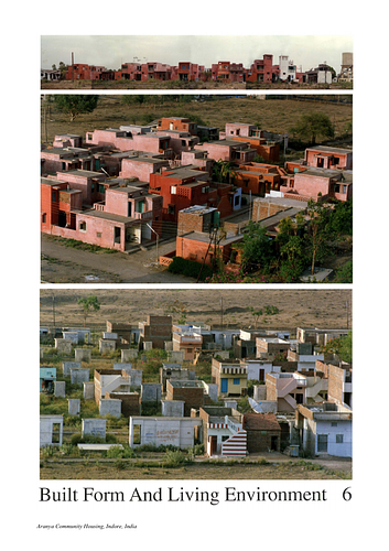 Aranya Community Housing - For the Aga Khan Award for Architecture nomination procedures, architects are requested to submit several layers of documentation including photography. These images supplement the slides and digital images also submitted. 