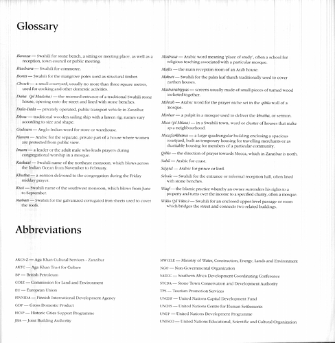 Glossary and Abbreviations