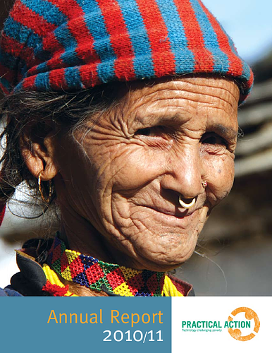 Annual report and financial summary for Practical Action's Nepal office from 2010-2011.