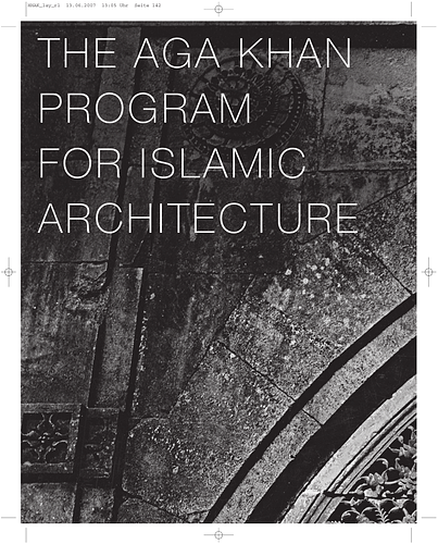 Philip Jodidio - The Aga Khan Program for Islamic Architecture, from the book&nbsp;<span style="font-style: italic;">Under the Eaves of Architecture: The Aga Khan Builder and Patron</span>.<br><br>The Aga Khan has launched numerous initiatives that aim in one way or another to improve the built environment of the Muslim world. For the first time, this book reveals the reasoning behind these efforts and their very substantial scale and ambition. It can safely be said that through the agencies of the Aga Khan Development Network and such prestigious institutions as the Aga Khan Award for Architecture, the Aga Khan has become the leading private patron of architecture in the world. Interviews with more than fifty people closely associated with these efforts, and with the Aga Khan himself, allow this book to give the first overview of programmes and ideas that have benefited thousands of people across the world in the past fifty years.<br><br>Source: Cover flap [AKTC]