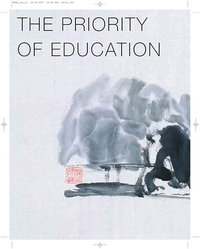 The Priority of Education