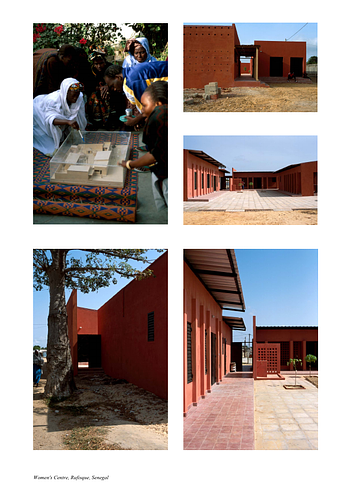 Women's Centre - For the Aga Khan Award for Architecture nomination procedures, architects are requested to submit several layers of documentation including photography. These images supplement the slides and digital images also submitted. 