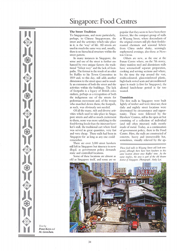  Singapore - An article in Mimar: Architecture in Development, an  international architecture magazine focusing on architecture in the developing world and related issues of concern.