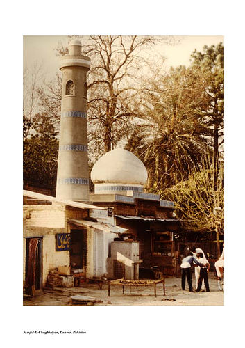 Photographs of Masjid-e-Chughtaiyan